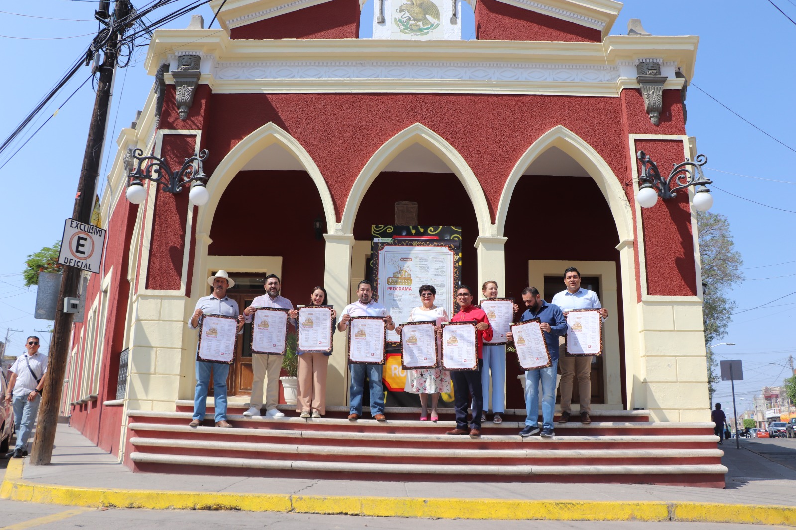 Pegan programa cultural para la celebración del 192 aniversario del reconocimiento de la fundación de Romita.