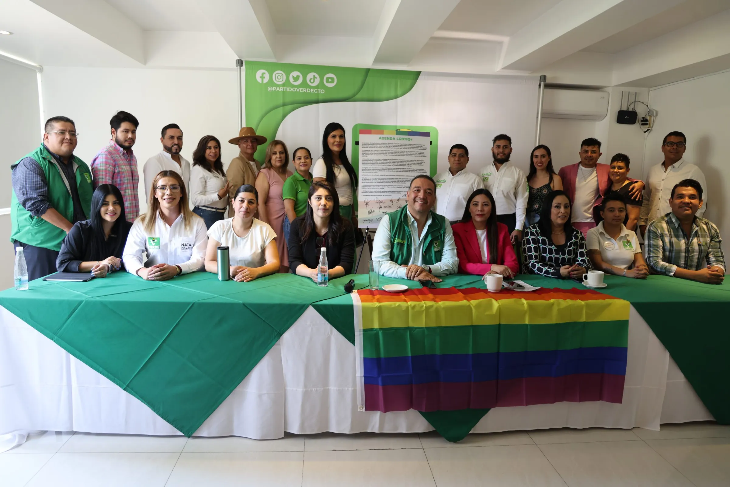 Partido Verde de Guanajuato Presenta la Agenda 24-27 para la Diversidad Sexual y de Género