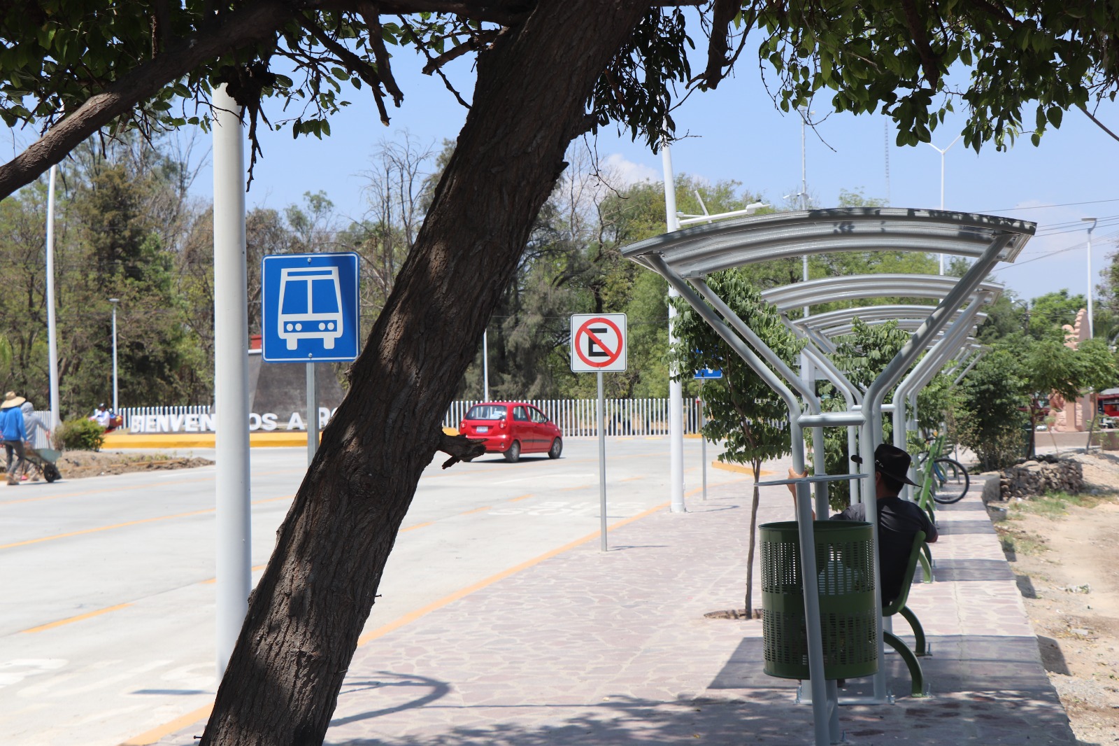 Se mueve punto de ascenso y descenso del transporte público hacia el nuevo paradero en Romita