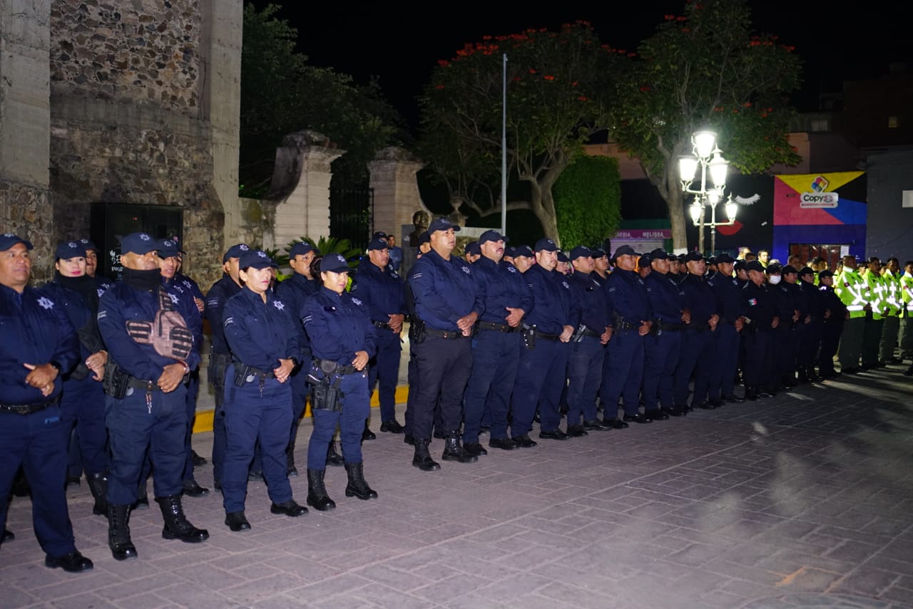 Refrenda Alcaldesa respaldo para elementos de la Policía Municipal