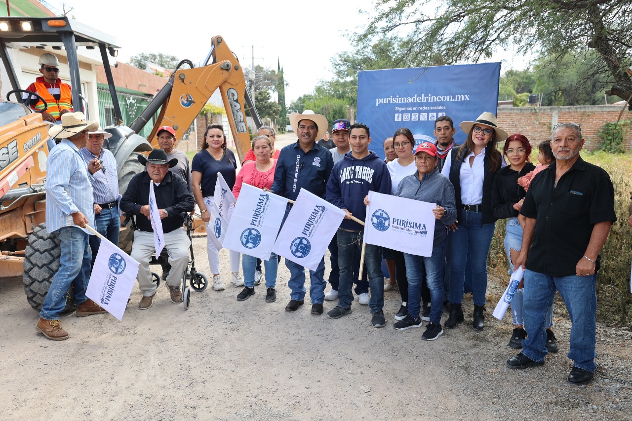 Roberto García Urbano a 7 días de la Administración, comienza con obras de mejora social