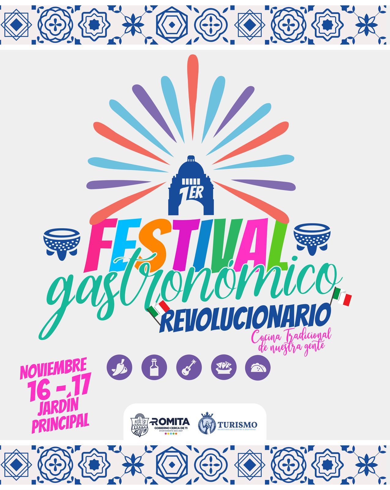 Romita prepara el “1er Festival Gastronómico Revolucionario”