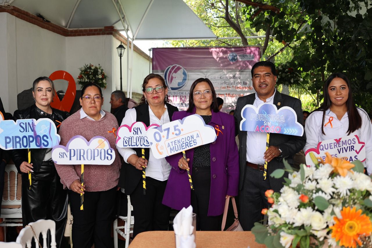 Purísima conmemora el Día Internacional de la Eliminación de la Violencia contra la Mujer