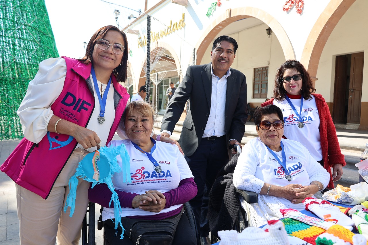 Purísima sensibiliza trabajo por el cuidado de la gente con movilidad limitada.