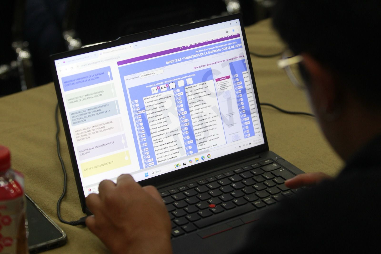 Lanza INE plataforma “Conóceles, Practica y Ubica” para que la ciudadanía acceda a información de la elección judicial
