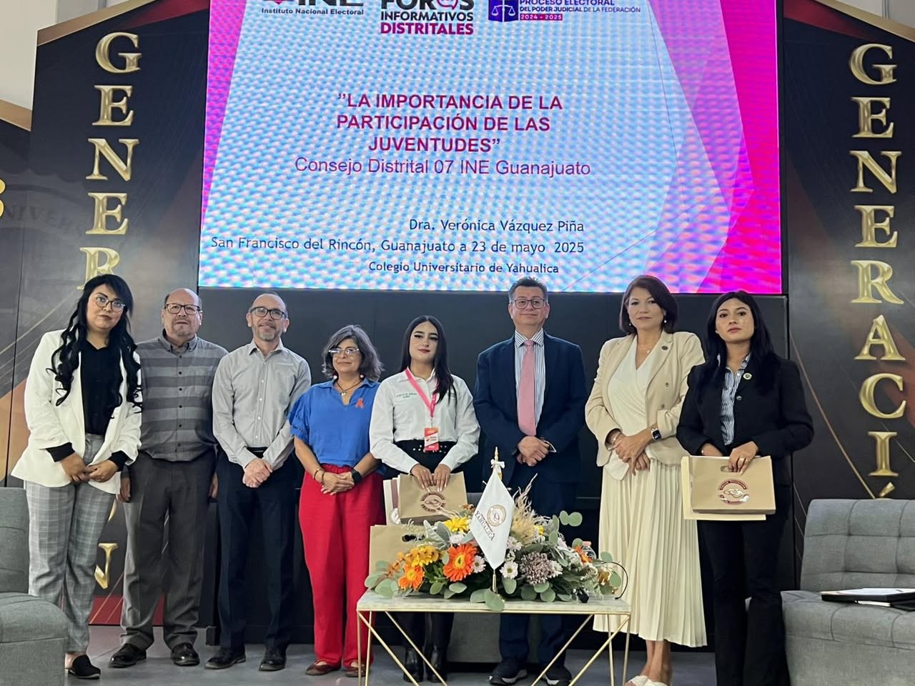 El Colegio Universitario de Yahualica fue sede del Foro Informativo Distrital “La importancia de la participación de las juventudes frente al nuevo proceso electoral extraordinario»