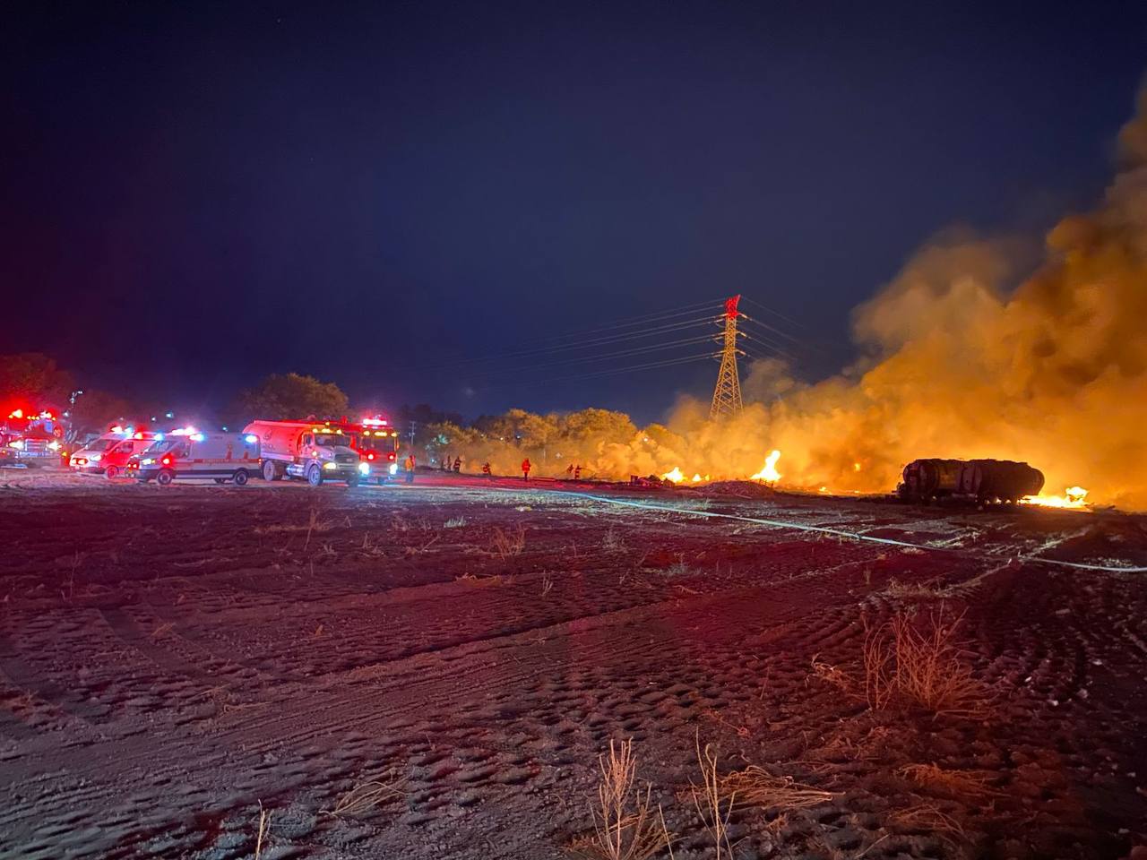Incendio de Desecho Industrial