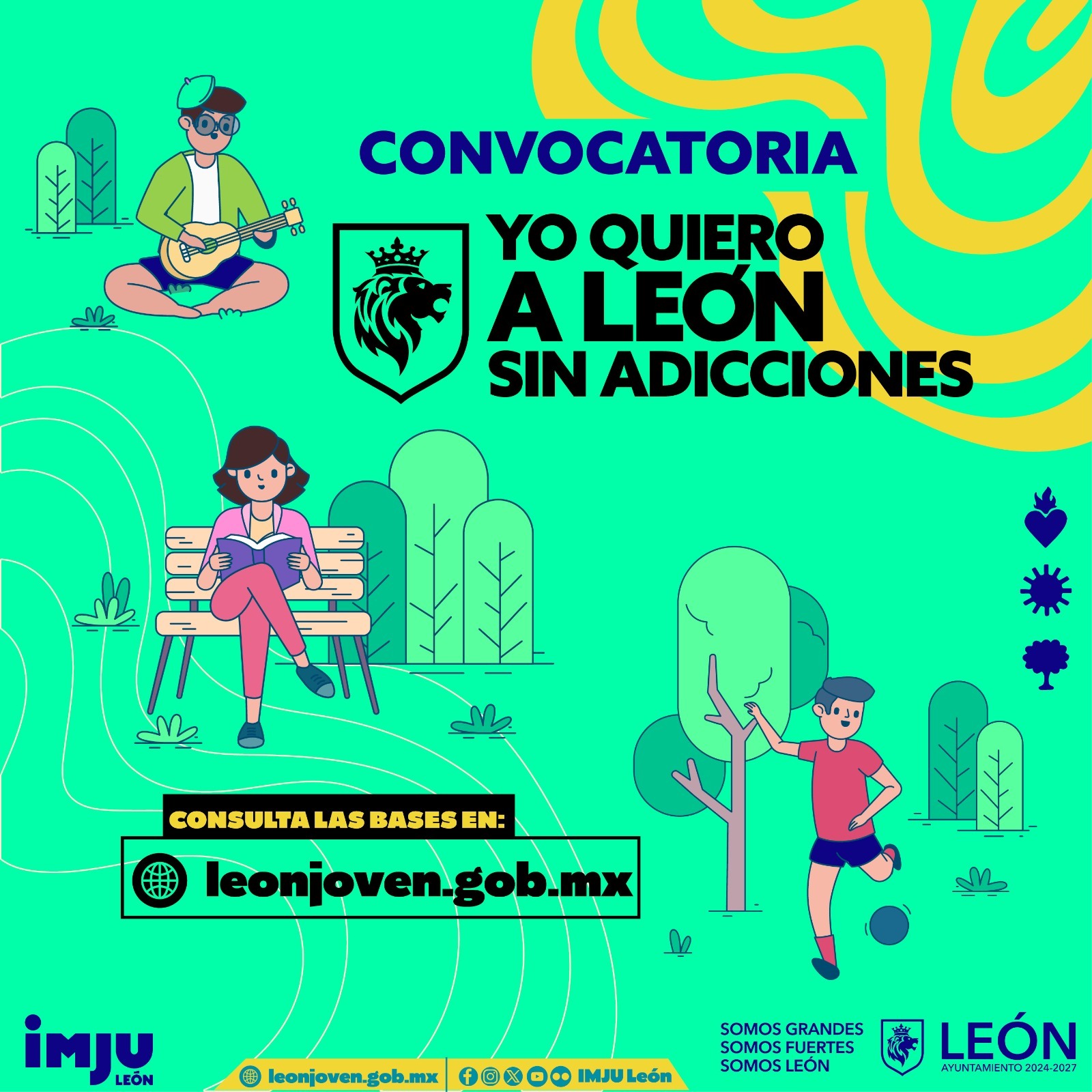 HACIA UN LEÓN SIN ADICCIONES: LANZA IMJU CONVOCATORIA DE ACOMPAÑAMIENTO PARA CENTROS DE TRATAMIENTO