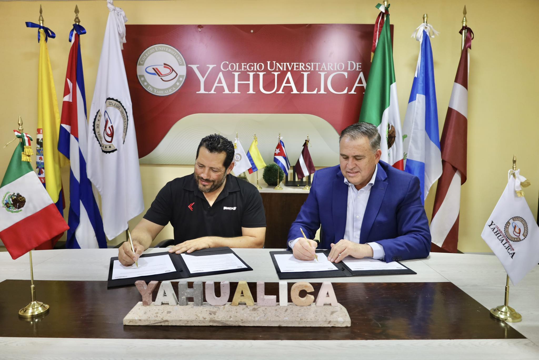 Colegio Universitario de Yahualica fortalece el desarrollo deportivo con alianza junto a Veritas
