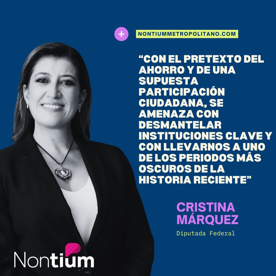Diputada Cristina Márquez advierte retrocesos con la posible reforma electoral