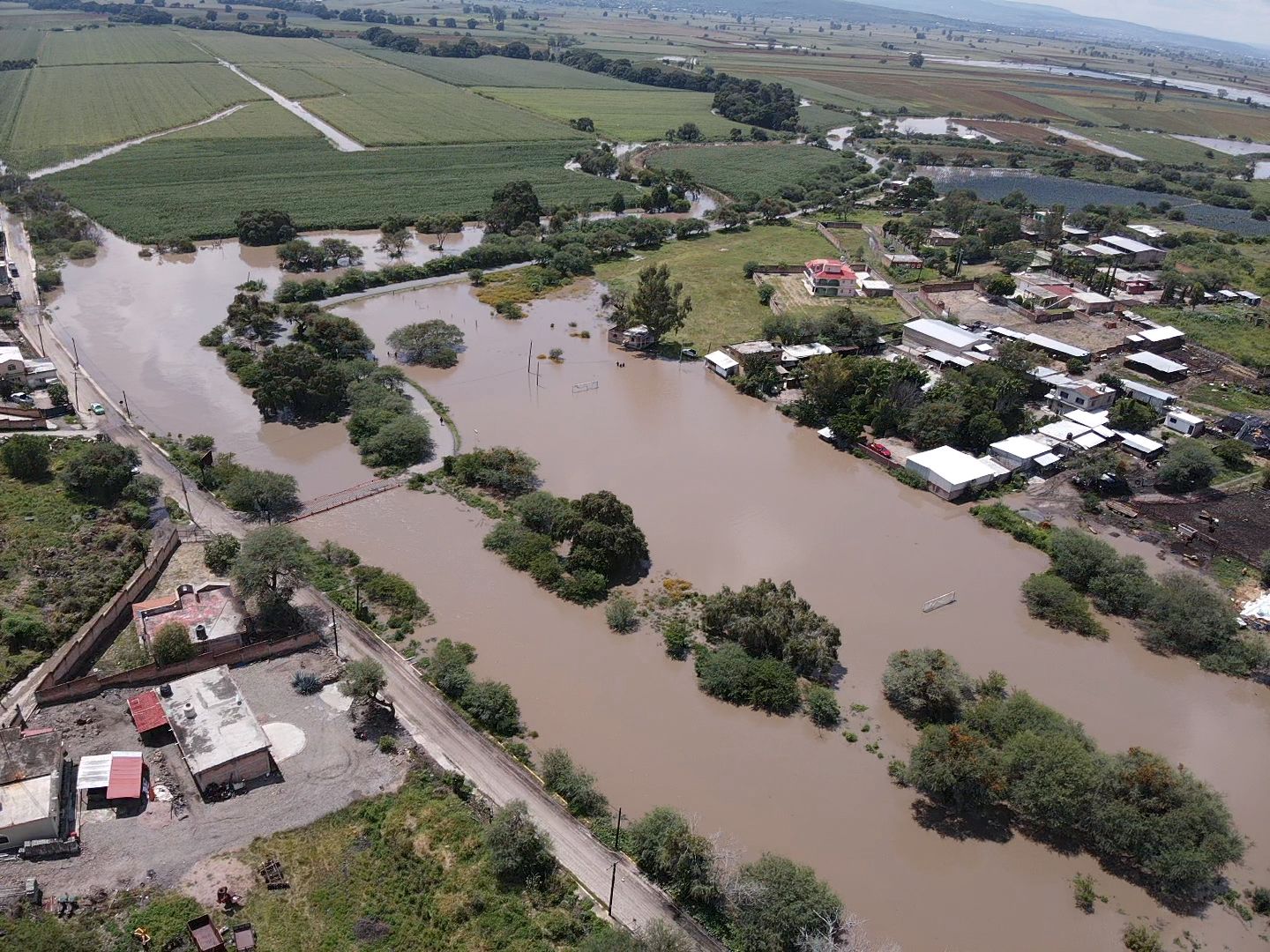 Gobierno Municipal atiende afectaciones por lluvias en comunidades de Manuel Doblado