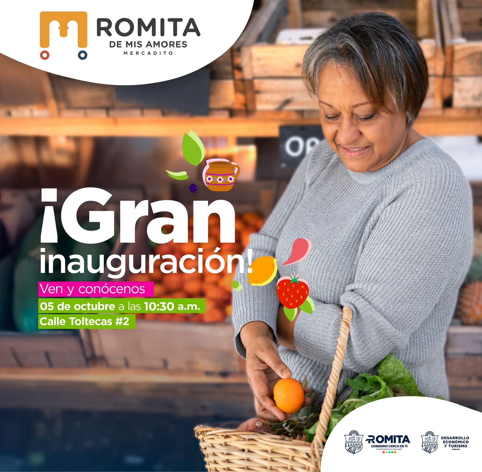 Romita inaugurará el Mercadito sobre Ruedas “Romita de Mis Amores”