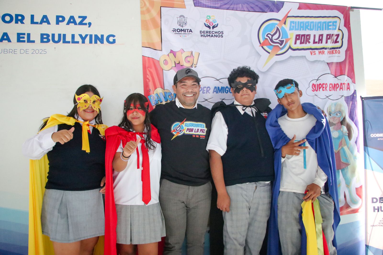 Romita impulsa programa “Guardianes por la Paz” para erradicar el bullying en las escuelas.