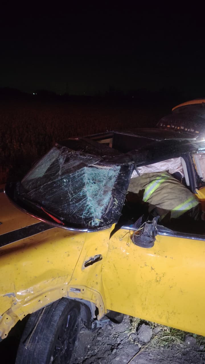 ACCIDENTE EN CARRETERA VIA EL TORO